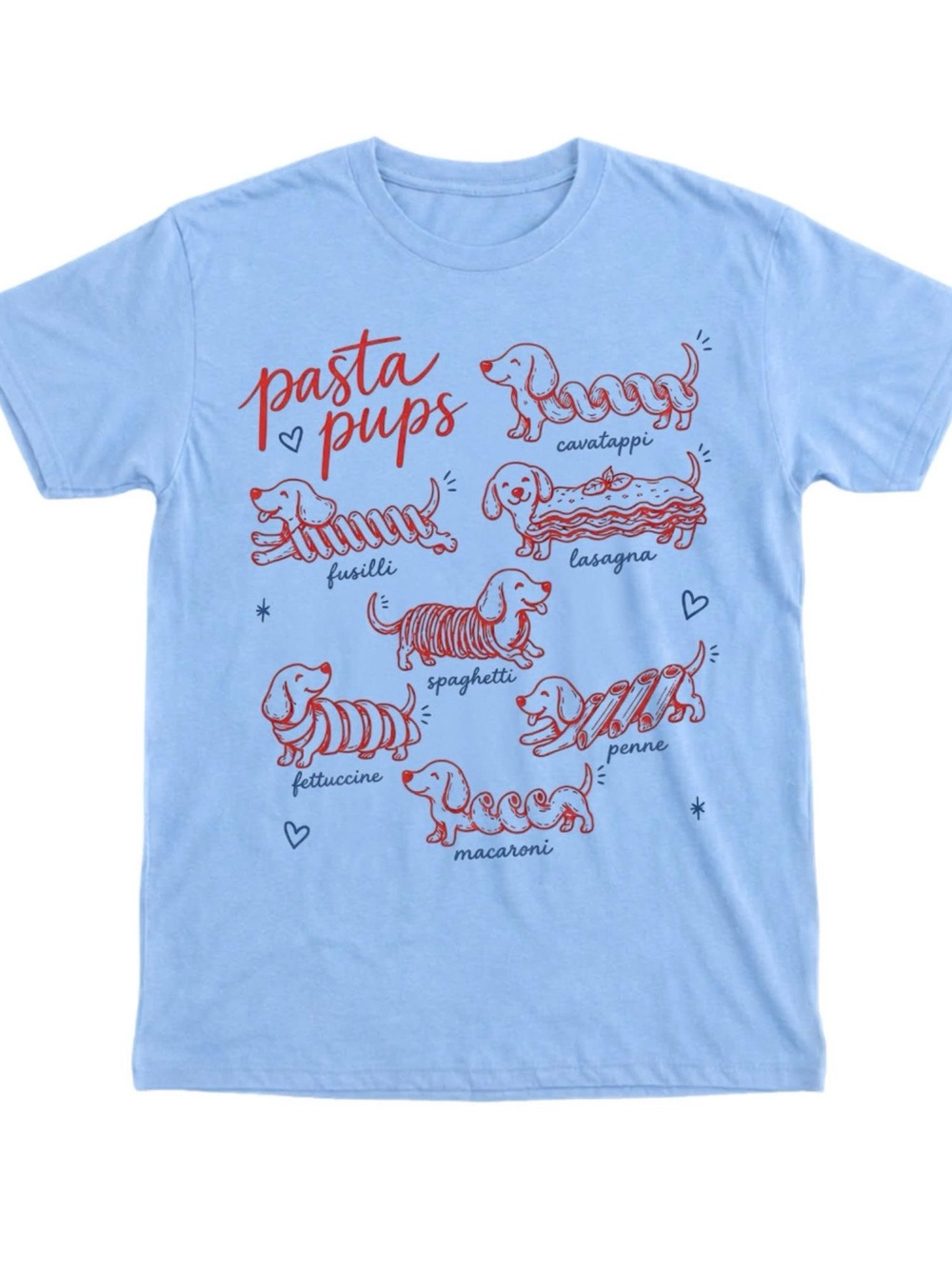 Pasta Pups Funny Dachshund shirt